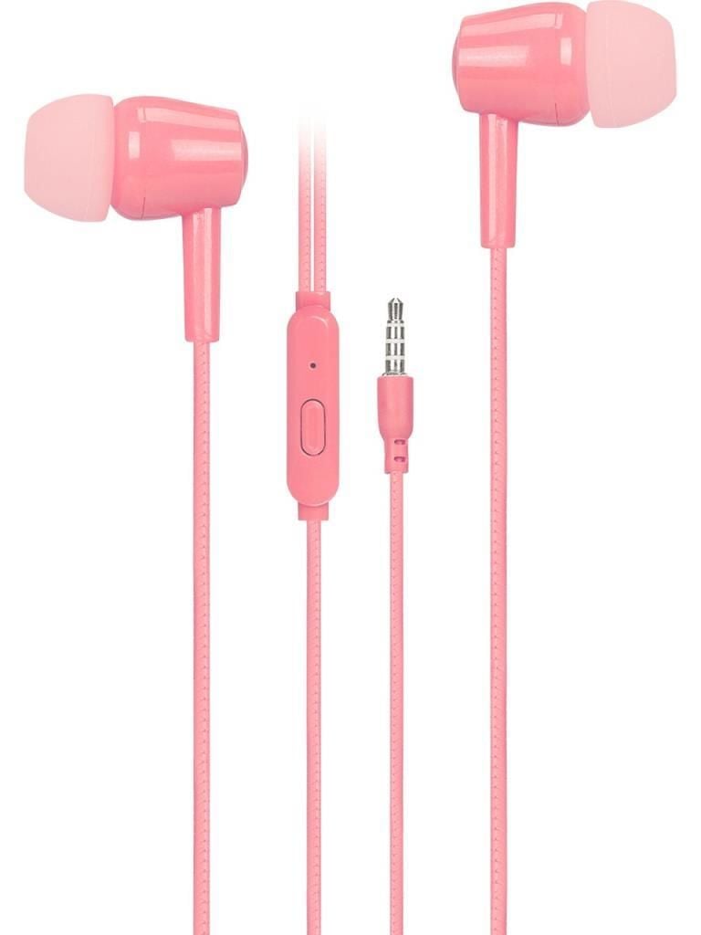 ASONIC AS1 MIKROFONLU KULAKLIK KULAK ICI PEMBE