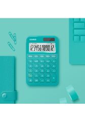 CASIO HESAP MAKINESI MASAUSTU MS-20YC-TU TURKUAZ