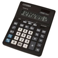 CITIZEN HESAP MAKINASI M.USTU 12 HANELI CDB1201-BK
