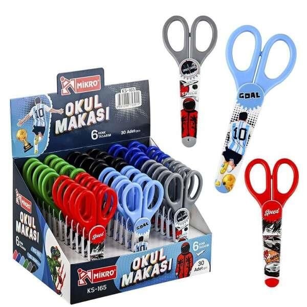 MIKRO KS 165-30 BUYUK KABLI OKUL MAKASI (ERKEK)