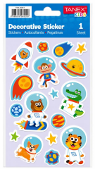 TANEX TNX-25817 PUFFY UZAY SERISI STICKER