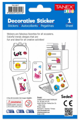 TANEX TNX-25817 PUFFY UZAY SERISI STICKER