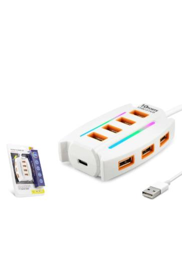 HADRON HDX7037 10PORT USB COKLAYACI 2.0 1.2MT