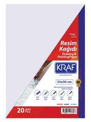 KRAF RESIM KAGIDI 35x50 120GR 20 LI