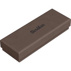 SCRIKSS KALEMLIK DR2108-1K KAPAKLI DERI IKILI SIYA