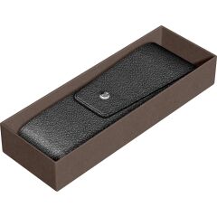 SCRIKSS KALEMLIK DR2108-1K KAPAKLI DERI IKILI SIYA