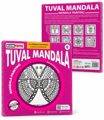 KUMTOYS TUVAL MANDALA 30x30 + KECELI KALEM
