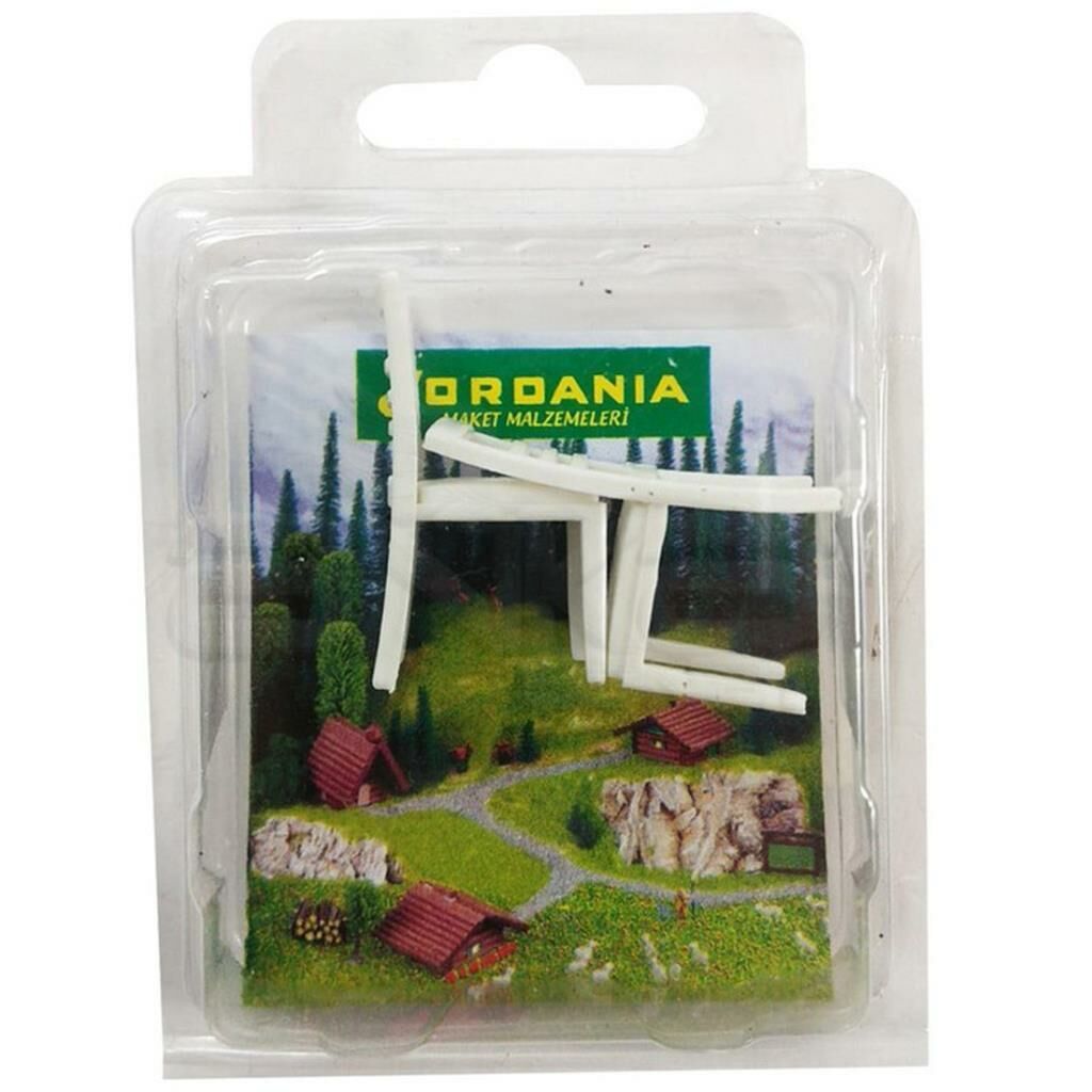 JORDANIA SANDALYE BEYAZ 1/025 JE07-E3025-04