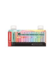STABILO BOSS FOSFORLU KALEM 15 LI PASTEL RENK 7015