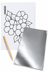 KUMTOYS ALUMINYUM FOLYO KABARTMA SETI (20x30)
