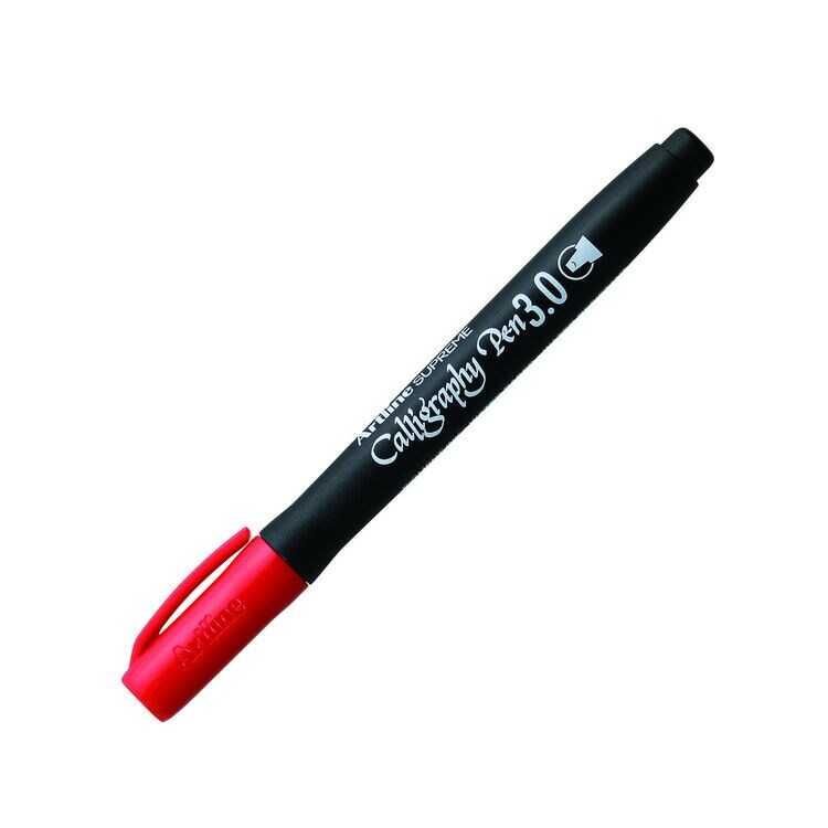 ARTLINE KALIGRAFI KALEMI 3mm SUPREME 243 KIRMIZI