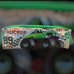 KALEM CANTASI MIKRO SEFFAF INCE DESENLI (S-04)