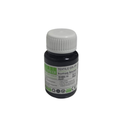 KUMAS BOYASI SUDOR 25ml. SIYAH