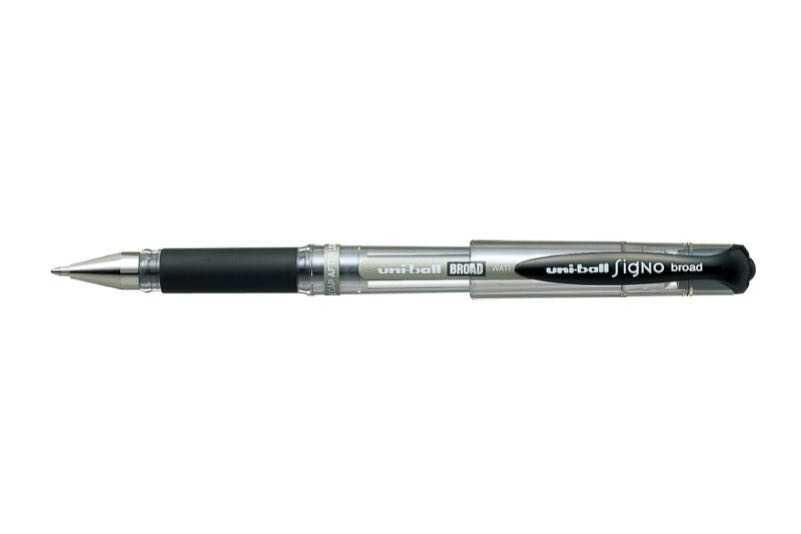 UNIBALL SIGNO BROAD JEL KALEM 1mm SIYAH (UM-153)