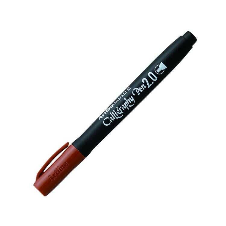 ARTLINE KALIGRAFI KALEMI 2mm SUPREME 242 KAHVE