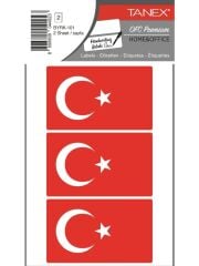 TANEX STICKER TURK BAYRAGI BYRK-101
