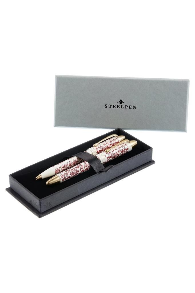STEELPEN PEARL K.DESENLI DOLMAKALEM+TUKENMEZ(4587)