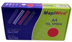MAPI TEL SPIRAL 9/16 (90-120SYF) BEYAZ 50 LI