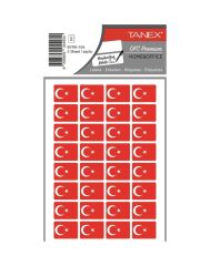 TANEX STICKER TURK BAYRAGI BYRK-104