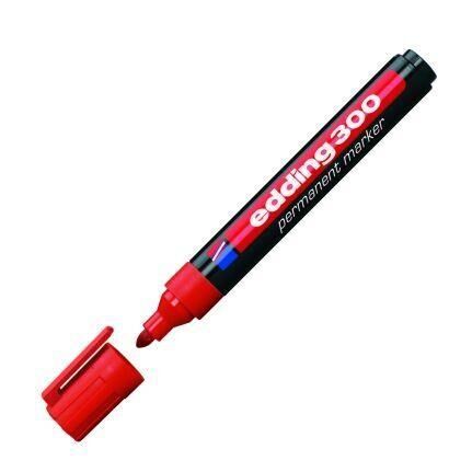 EDDING PERMANENT MARKER YUVARLAK UC KIRMIZI(300)