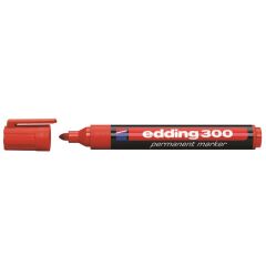 EDDING PERMANENT MARKER YUVARLAK UC KIRMIZI(300)