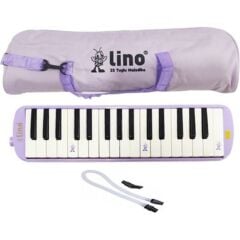 LINO MELODIKA 32 TUSLU BEZ CANTA PASTEL MOR