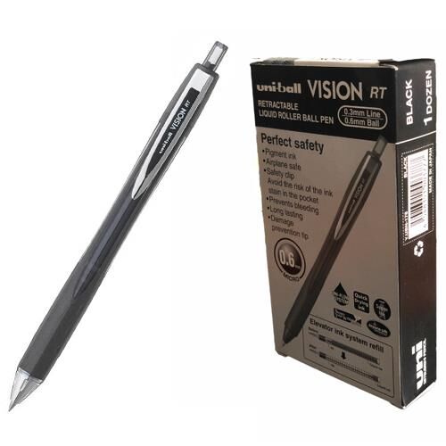 UNI ROLLER VISION RT 06 SIYAH 12 LI (UBN-176)