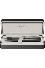 Scrikss Metropolis 78MB Dolma Kalem & Tükenmez Kalem Takımı – M Uç Mat Siyah | OfficeMate