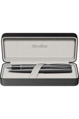Scrikss Metropolis 78MB Dolma Kalem & Tükenmez Kalem Takımı – M Uç Mat Siyah | OfficeMate
