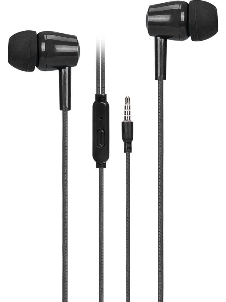 ASONIC AS1 MIKROFONLU KULAKLIK KULAK ICI SIYAH