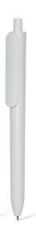 BASMALI TUKENMEZ KALEM BEYAZ PLASTIK (0544-85)