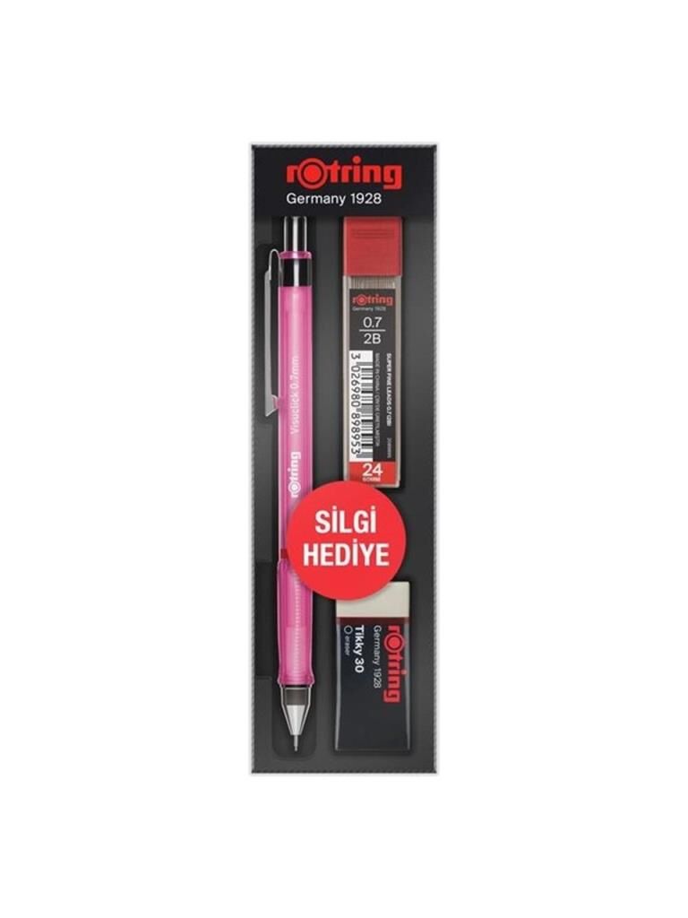 ROTRING VISUCLICK VERSATIL OKUL SETI 07 PEMBE