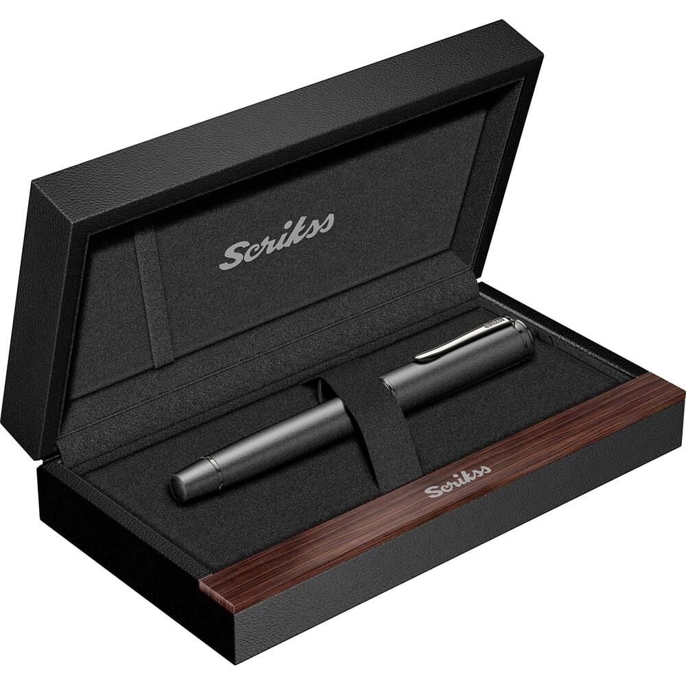 SCRIKSS FORTUNE ROLLER KALEM MAT SIYAH