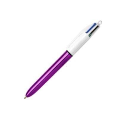BIC TUKENMEZ KALEM 4 RENK SHINE MOR GOVDE 982876