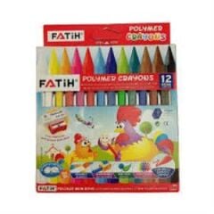 FATIH PASTEL BOYA CRAYON MUM UZUN 12 RENK (50220)