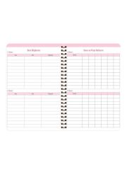 KESKIN AKADEMIK AJANDA 17x24 SPR.GARNET