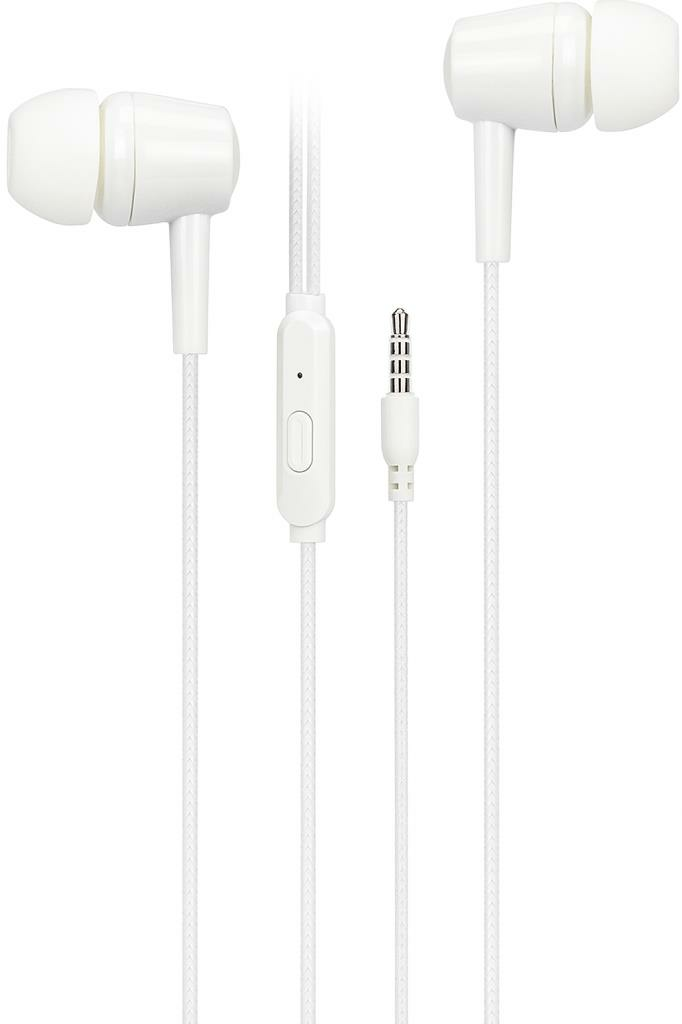 ASONIC AS1 MIKROFONLU KULAKLIK KULAK ICI BEYAZ