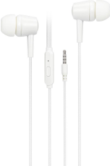 ASONIC AS1 MIKROFONLU KULAKLIK KULAK ICI BEYAZ