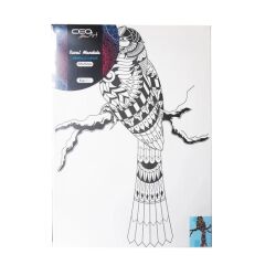 CEO ART TUVAL 35x50 MANDALA KUS CEO-MT0003