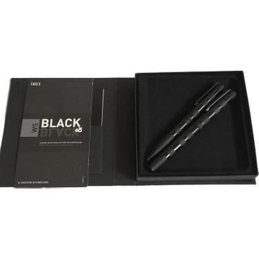 INOXCROM BLACK RAYAS DOLMAKALEM+TUKENMEZ SET