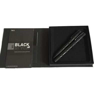 INOXCROM BLACK RAYAS DOLMAKALEM+TUKENMEZ SET