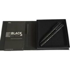 INOXCROM BLACK RAYAS DOLMAKALEM+TUKENMEZ SET