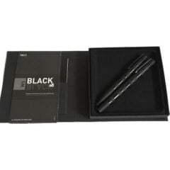 INOXCROM BLACK RAYAS DOLMAKALEM+TUKENMEZ SET