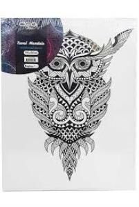 CEO ART TUVAL 35x50 MANDALA BAYKUSU CEO-MT0005