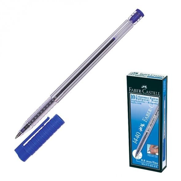 FABER (1440) TUKENMEZ KALEM MAVI 10 LU 5211144051