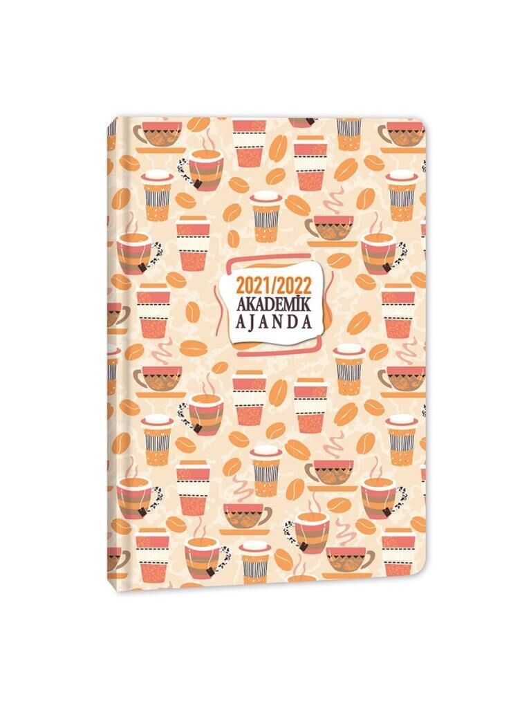 KESKIN AKADEMIK AJANDA 17x24 CILTLI COFFE