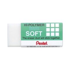 PENTEL SILGI HI-POLYMER ZES-05 SOFT BEYAZ KUCUK