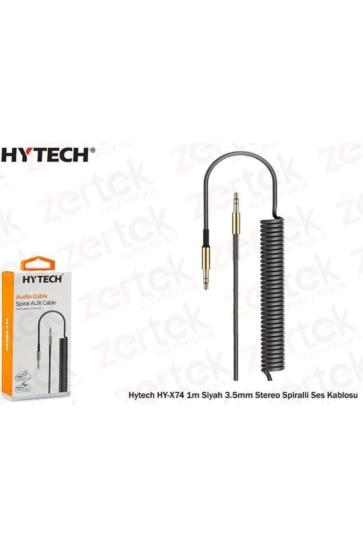 HYTECH HY-X71 KUTULU BEYAZ/SIYAH AUX KABLO