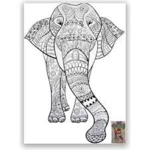 CEO ART TUVAL 35x50 MANDALA FIL CEO-MT0004