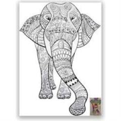 CEO ART TUVAL 35x50 MANDALA FIL CEO-MT0004